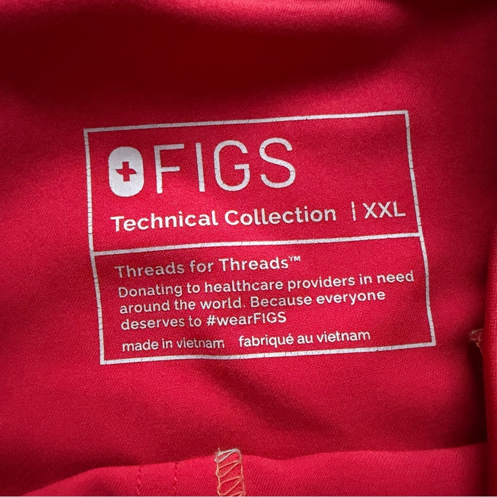 FIGS Zamora Jogger Scrub Pants Limited Edition Pride 2022 Hibiscus Womens XXL - Picture 8 of 10